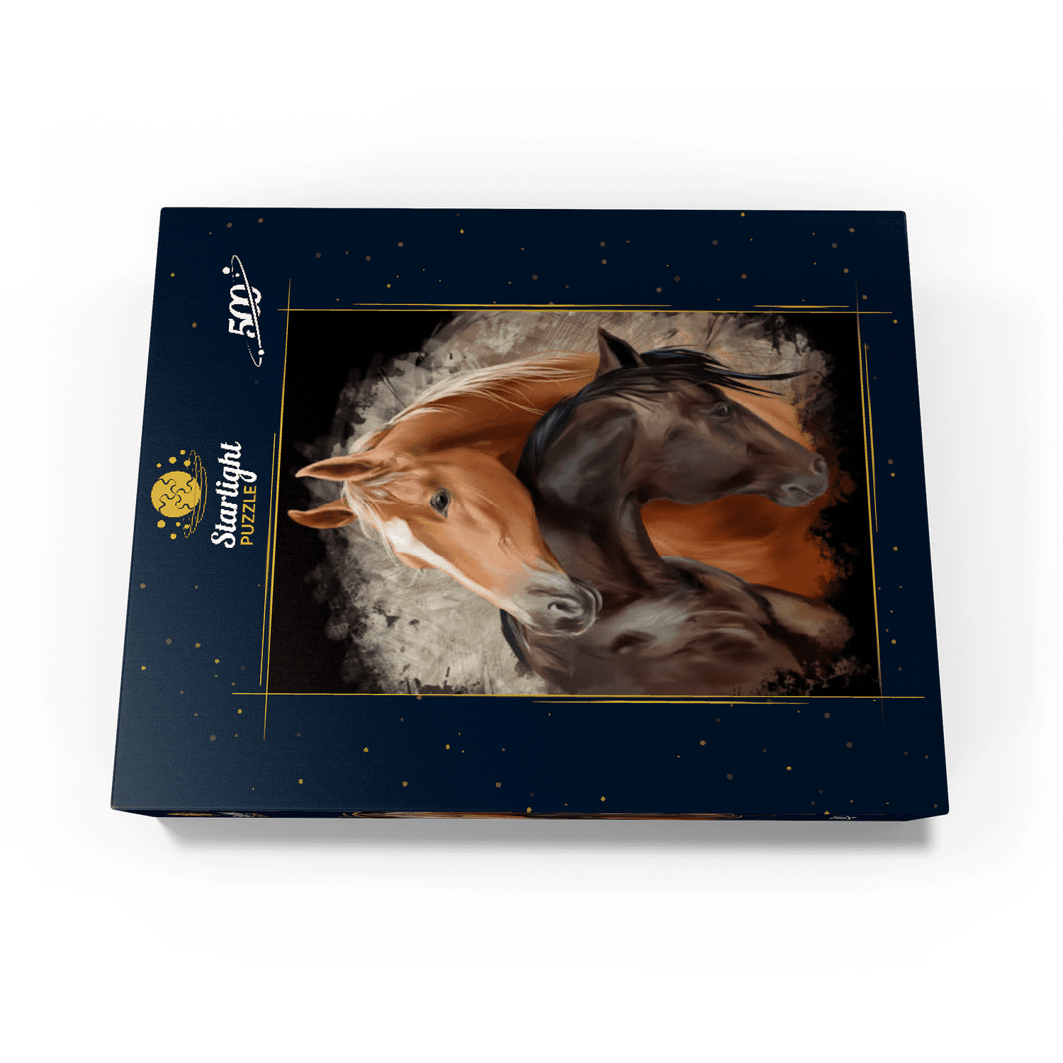 MyPuzzle - Horse Hug - Premium 500 Piece Jigsaw Puzzle for Adults