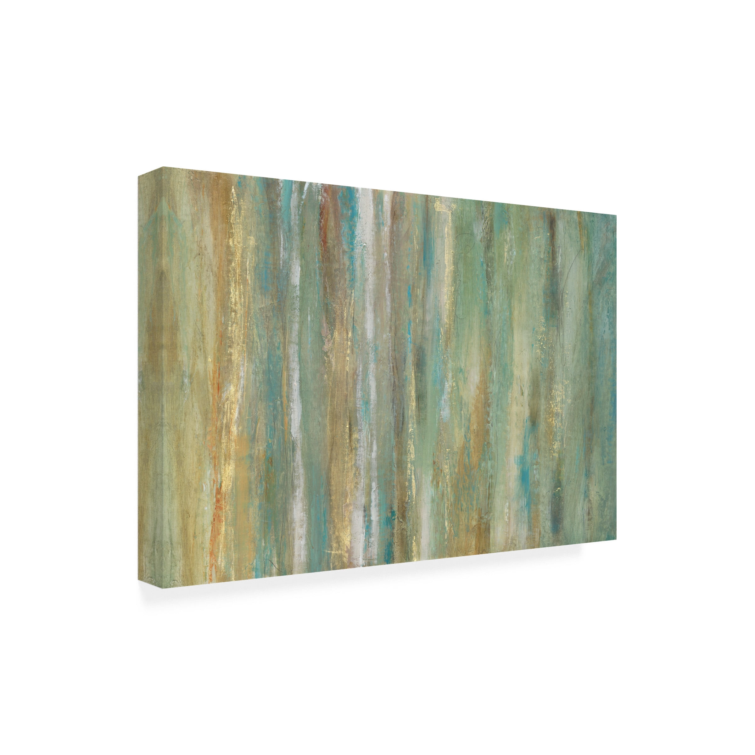 Tim OToole 'Vertical Flow II' Canvas Art