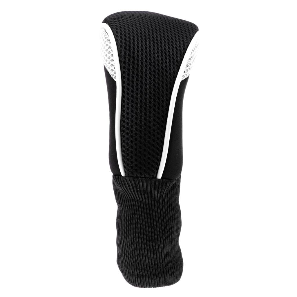 Axioma 3x Golf Hybrid Club Head Covers with Interchangeable No. Tag (3, 4, 5, 7, X) UT Head Cover