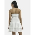 thumbnail image 5 of No Boundaries Smocked Ruffle Dress, Women's, 5 of 5