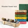 thumbnail image 6 of Yuedong Wood Planter Box Flower Pot Vintage Wooden Storage Basket Rustic Rectangle Durable Garden Decorative Flowerpot, 6 of 11