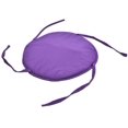 thumbnail image 5 of Nvzi Pack of 2 Round Chair Pads for Outdoor Seat Indoor Chair Cushion Pads with Ties for Office Kitchen Dining Room Patio, 5 of 5
