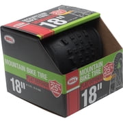 Bell Sports Flat Defense Mountain Bike Tire, 18" x 1.75-2.125", Black
