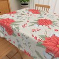 thumbnail image 3 of Tchckioa Red Fall Leaves Tablecloth,52x70 Inch Oil-resistant Waterproof Table Cover for Kitchen Decor, 3 of 6