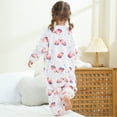 thumbnail image 4 of ATAIKU Toddler Sleeping Sack 9M-6T Winter Warm Flannel 2-Way Zipper Baby Sleep Sack with Feet, Infant Animal Flamingos Wearable Blanket, 4 of 9