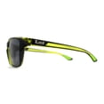 thumbnail image 3 of Locs Classic Sport Keyhole Bridge Gangster Shade Sunglasses Black Green, 3 of 4