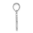 thumbnail image 2 of Auriga Fine Jewelry 10K White Gold Solid Script Letter G Initial Charm Pendant for Women, 2 of 6
