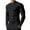 BK4, variant on Men's Compression Long Sleeve Fitness Top, High Neck Warm Lined Workout Base Layer for Outdoor Training, Quick-Dry Athletic Gym Shirt