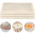 thumbnail image 1 of 3 Pieces Muslin Cloths, Unbleached Cheesecloth, Reusable Cheese Cloth, Soft Square Cloth Cloth For Food Yogurt Juice Wine Filtering Draining Baking (5, 1 of 4