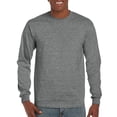 thumbnail image 1 of Gildan T-Shirt à Manches Longues DryBlend pour Hommes, m, Graphite Chiné, 1 of 2