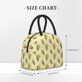 thumbnail image 2 of Fotbe Yellow Corn Bolsa de Almuerzo con Estampado, Lonchera Aislada, Contenedor de Comida Reutilizable Tipo Cooler a Prueba de Fugas, 2 of 6