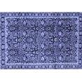 thumbnail image 1 of Ahgly Company Indoor Rectangle Persian Blue Traditional Area Rugs, 2' x 4', 1 of 4