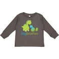 thumbnail image 3 of Inktastic Happy Dinosaur New Big Brother Boys Long Sleeve Toddler T-Shirt, 3 of 5