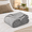 Heather Grey-Twin ( 66" × 90“ ), variant on Summershirt King Size Blanket For Bed Lightweight Soft Thin