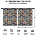 thumbnail image 2 of Blackout Kids Curtains,Gray Crash Monster Cartoon Trucks Pattern Childrens Insulated Curtains Set Of 2,Bedroom Essentials,Toddler Room Decor 52"x63", 2 of 5