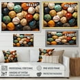 thumbnail image 4 of Designart "Baseball composition I" Sports Floater Framed Wall Art Print, 4 of 7