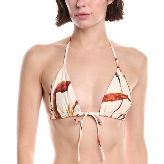 Montce womens Emma Bikini Top, s, Beige