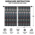 thumbnail image 2 of Blackout Kids Curtains,Colorful Geometric Pattern Childrens Insulated Curtains Set Of 2,Bedroom Essentials,Toddler Room Decor 42x63in(106x160cm), 2 of 5
