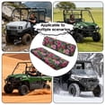 thumbnail image 4 of FKELYI Mule Bench Seat Cover Compatible with Kawasaki Mule 600/610 Anti-Dust Waterproof Seat Protector Cover for Polaris Ranger XP 1000 Hibiscus Flower Tropical Leaf Print, 4 of 7
