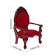 thumbnail image 3 of Sillón en Miniatura de Madera EOTVIA 1:12 Silla de Comedor Tallada Vintage, 3 of 3