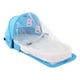 thumbnail image 3 of Cuna portátil para bebé, algodón suave, almacenamiento plegable, cama de viaje para bebés con mosquitera, azul, 3 of 13