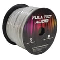 thumbnail image 3 of Full Tilt Audio 8 Gauge Tinned Oxygen Free Copper Power/Ground Wire Clear Lot (5 Foot Coil), 3 of 4