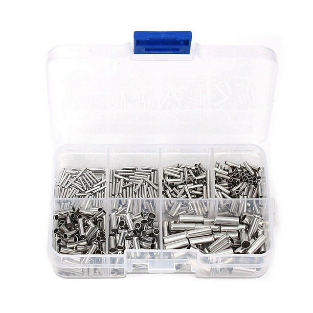 Eigraketly 600 uds, terminales de prensado de 0,5mm²-6mm², casquillos impermeables, Terminal de Cable prensado, tubos de soldadura, traje de Suministros de soldadura