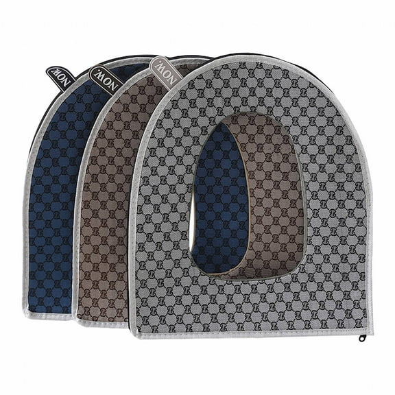 AUQ 3Pcs Toilet Seat Cushion,Machine Washable Toilet Seat Cover Pads,Home Accessories Toilet Seat Covers,Multicolor