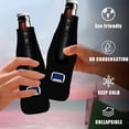 thumbnail image 5 of LOWLHOME Beer Bottle Insulators Sleeves, Zip-up Neoprene Insulated Bottle Jacket with Bottle Opener, Built-in 12oz Standard Beer Bottles Covers, 5 of 5