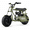GREEN, variant on 105.3cc Gas Mini Bike for Adults & Teens, 4-Stroke Off-Road Dirt Bike, 30 MPH Top Speed,165 Lbs Capacity, Minibike with LED Headlight& Disc Brakes