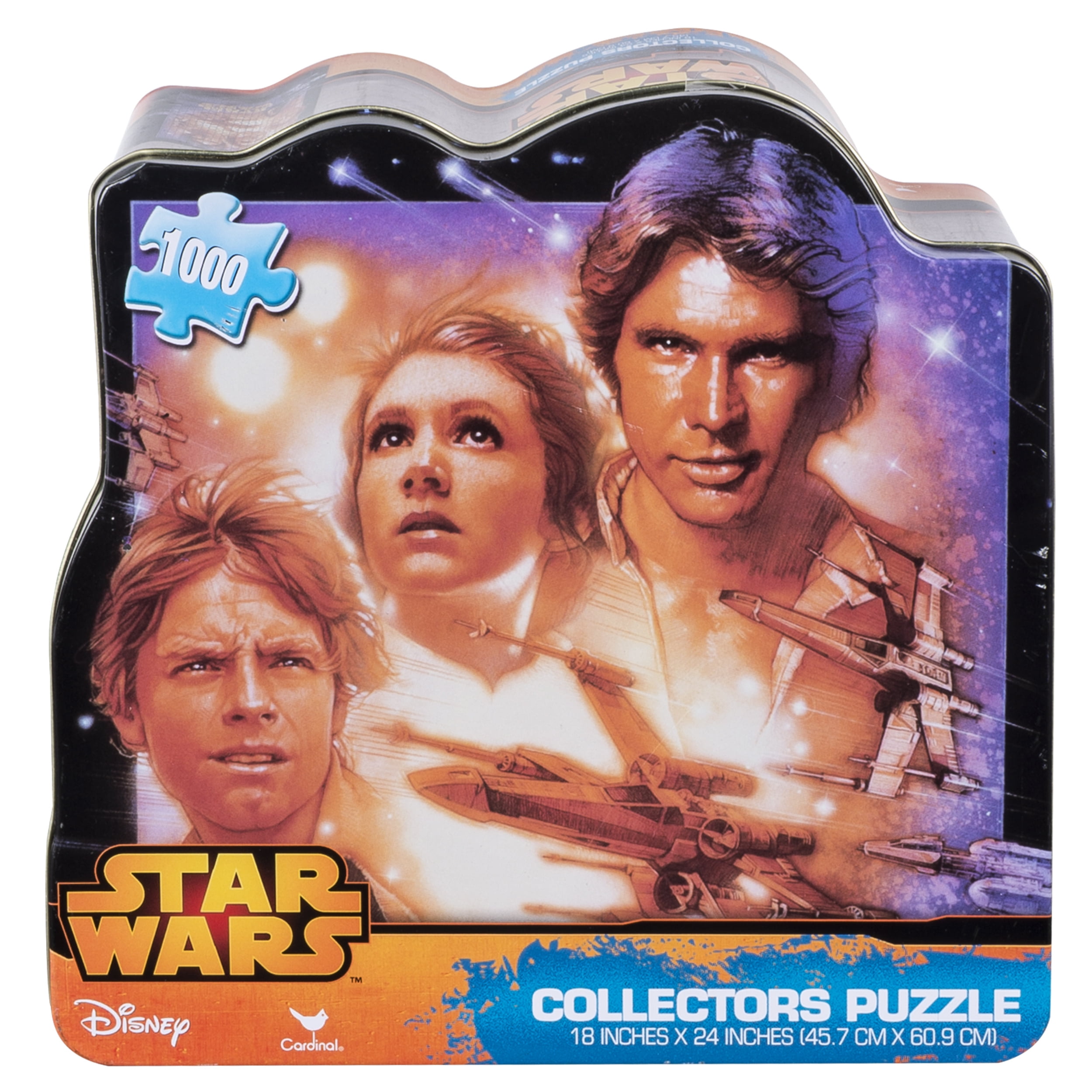 Star Wars Chewbacca & R2D2 Tin Capsule Puzzle 100 Piece Puzzle 