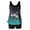 Blue, variant on Modest Tankinis for Women 2 Piece Tankini Swimsuits Set Beach Vacation Floral Tank Tops Bathing Suits(Blue S)