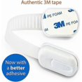 thumbnail image 3 of Pack Child Safety Locks, Lock for Cabinets, Toilets, Kitchens, Doors, Windows, Refrigerators, Extra Strong Adhesive, Protection for Babies and Pets, 3 of 5