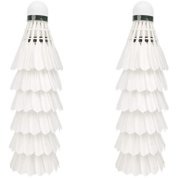 NOGIS Badminton Shuttlecock,12 Packs Training Sport Badminton Balls,Feather Shuttlecocks,Sport Plastic Shuttlecocks -Stable & Durable Sports Training Badminton Balls for Indoor Outdoor Game