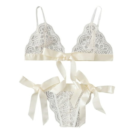 

Women s Sexy Lingerie Set Lingerie Lace Babydoll 2 Piece Sexy Bra and Panty Sets Nightwear