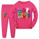 thumbnail image 1 of Ropa de bloques de números a la moda, ropa de casa para niñas pequeñas, pijamas para niños pequeños, pijamas para adolescentes y niños, Pijama de Navidad para niños, 1 of 4