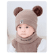 thumbnail image 5 of Conjunto Gorro Bufanda Bebés universoenlinea Invierno Frío Orejas Oso, 5 of 6