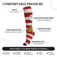thumbnail image 4 of Picia American Flag And Baseball Printed Sports Compression Socks - 15-20mmHg Graduated Compression, High-Performance Soft and Breathable Socks for Men and Women, 4 of 5