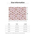 thumbnail image 5 of Yiaed Strawberry Cake Print Blanket Throw Blanket Soft Cozy Flannel Blanket for Home Bed Sofa Couch Chair-40"x30", 5 of 6
