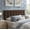 Brown, variant on Lily Stain-Resistant Performance Velvet Queen Size Headboard in Rust