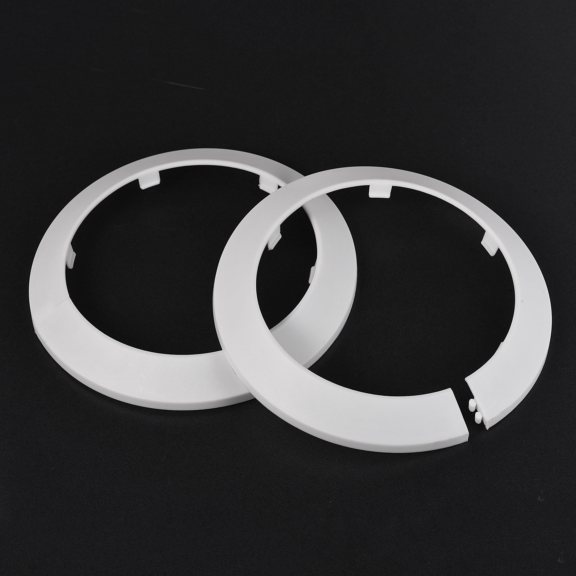 Unique Bargains Plastic Escutcheon Water Pipe Drain Cover 4.33" ID x 5.91" OD x 0.55" H