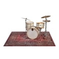 thumbnail image 4 of Drum N Base  7.4' X 6 Vintage Persian Style Stage Rug - Red - VP225-ORD, 4 of 6