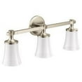 thumbnail image 2 of Moen YB0363 Brushed gold three globe bath light, 2 of 4