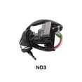 thumbnail image 2 of maskred Ignition Key Switch Motorcycle Wires Scooter Durable Kart Quad Lock Start Small Performance Controller Adapter NO1 NO3, 2 of 6