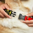 thumbnail image 2 of Disney Pet Collar, Dog Collar Plastic Buckle, Mickey Smiling Up Pose Flip Buttons Yellow Black Red, 20 to 31 Inches 1.5 Inch Wide, 2 of 6