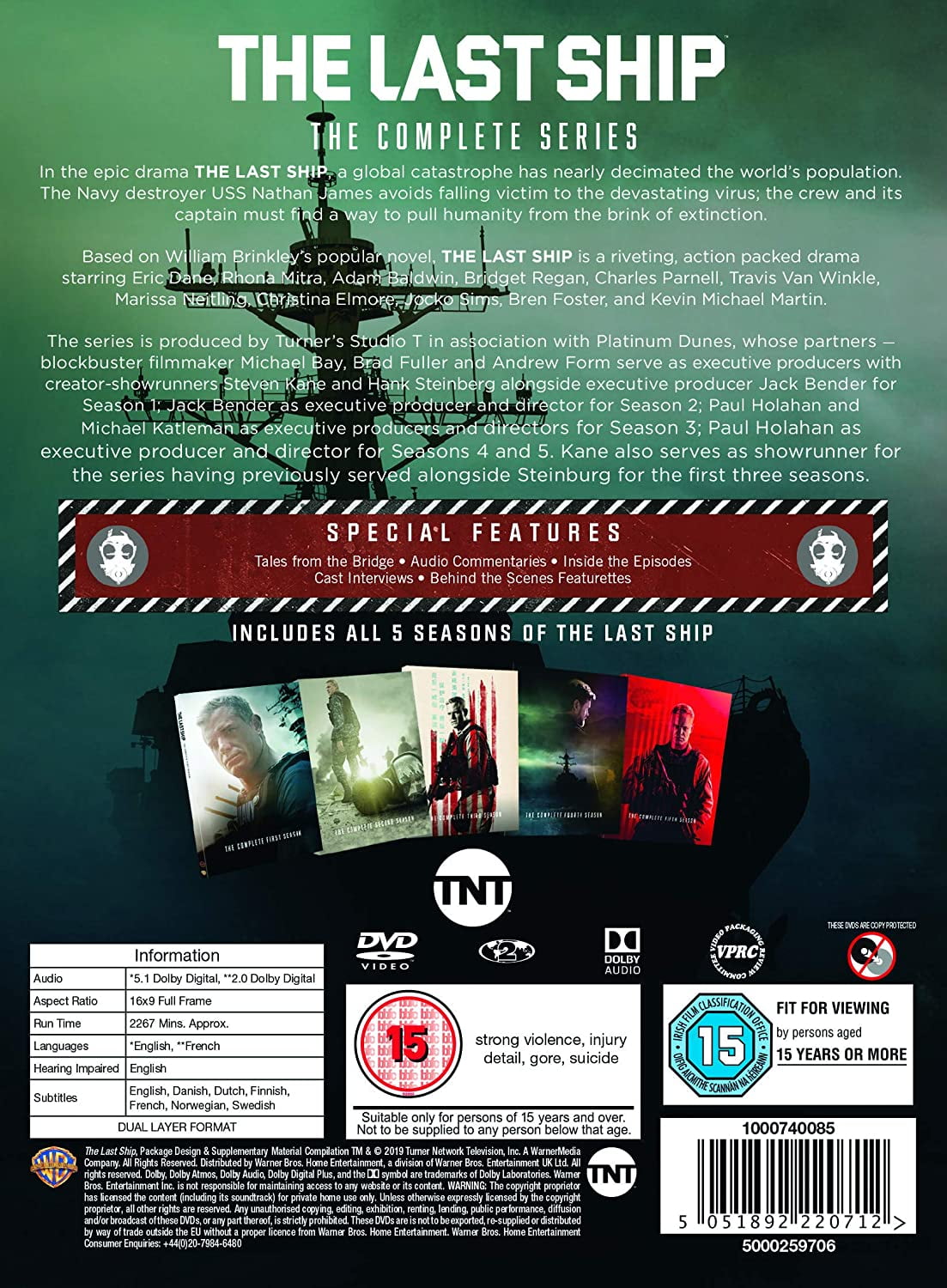  The Last Ship - Season 2 [DVD] : Movies & TV