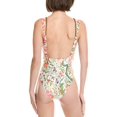 thumbnail image 2 of Agua Bendita womens  Ina Seed One-Piece, m, Orange, 2 of 3