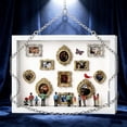 thumbnail image 5 of DIY Mini Museum Shadow Box Kit, 3D Picture Frame with Miniature Frames & Figurines, Creative Wall Decor for Home & Office, Personalized Memory Display, Art Craft Gift, 5 of 9