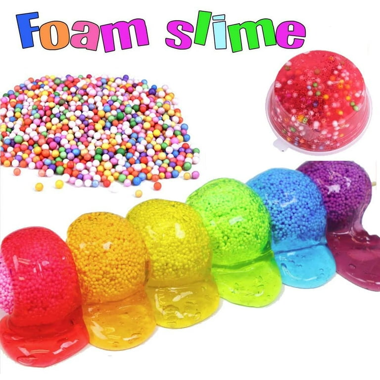 DIY Slime Kit Supplies Kids - Ready Slimes Making Kits Craft for Girls Boys  Children ‚ÄìSet Includes Big Box, Glow Powder, Fluffy Slim, Clear Slime,  Glitter, Eg…