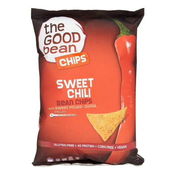 The Good Bean Gluten Free Chips, Sweet Chili, 5 Oz